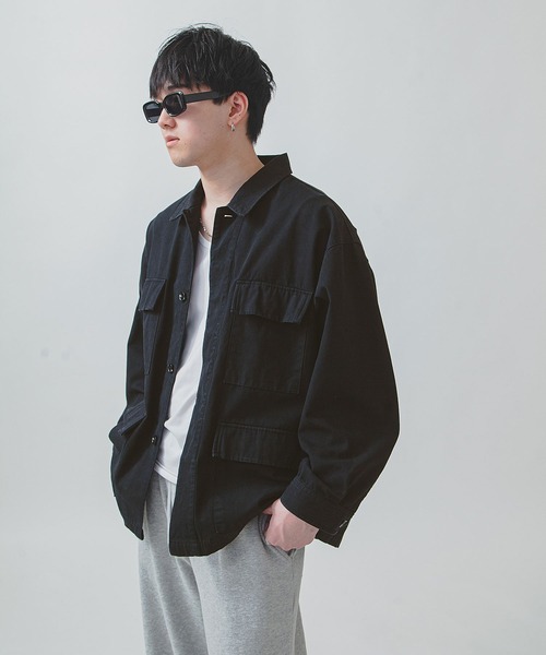 ZIP FIVE -White Line- カバーオール 「White Line」 COTTON CANVAS