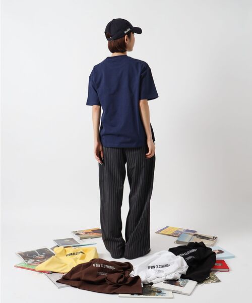 ffein tシャツ 「FFEIN（フェイン）」ワンポイントセンター刺繍ロゴT