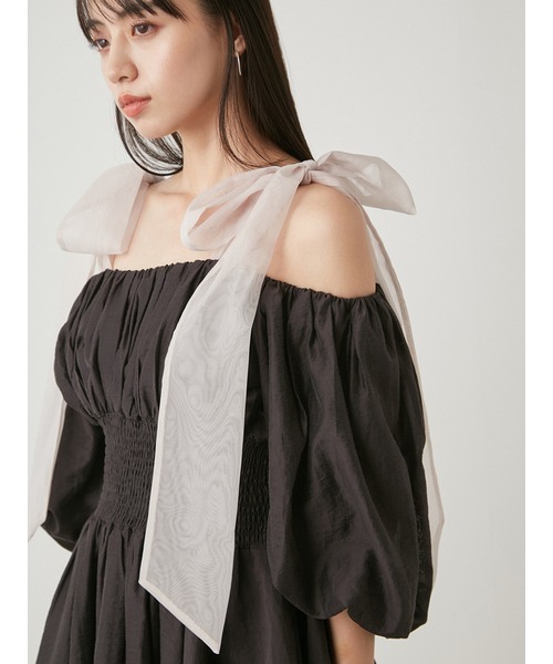 「SNIDEL」 半袖ブラウス ONE SIZE ピンク レディース SNIDEL 「SNIDEL」 半袖ブラウス ONE SIZE ピンク レディース