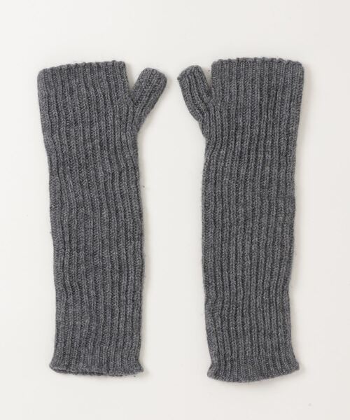 「WILLIAM BRUNTON」 手袋 ONE SIZE ダークグレー レディース_画像2