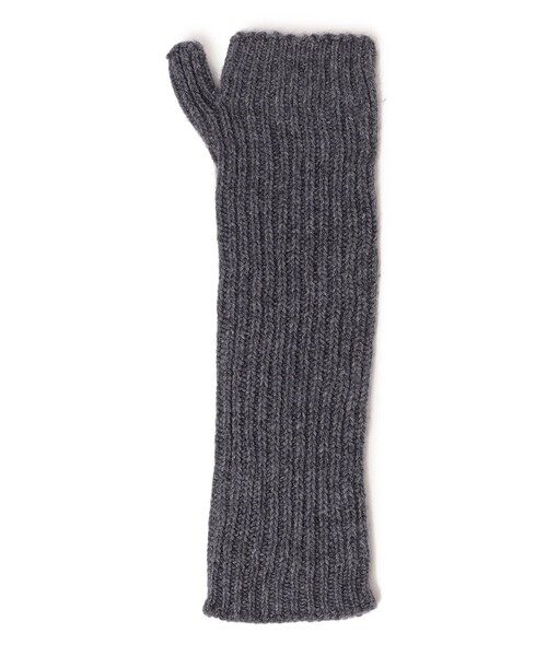 「WILLIAM BRUNTON」 手袋 ONE SIZE ダークグレー レディース_画像4