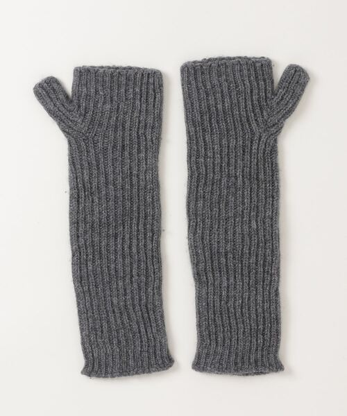 「WILLIAM BRUNTON」 手袋 ONE SIZE ダークグレー レディース_画像9