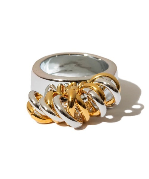 LAPUIS（ラピュイ） 指輪 リング LAPUIS Volume coil ring（ラピュイ