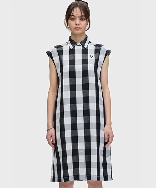 FREDPERRY ワンピース FRED PERRY ワンピース / Tipped Pique T-Shirt Dress