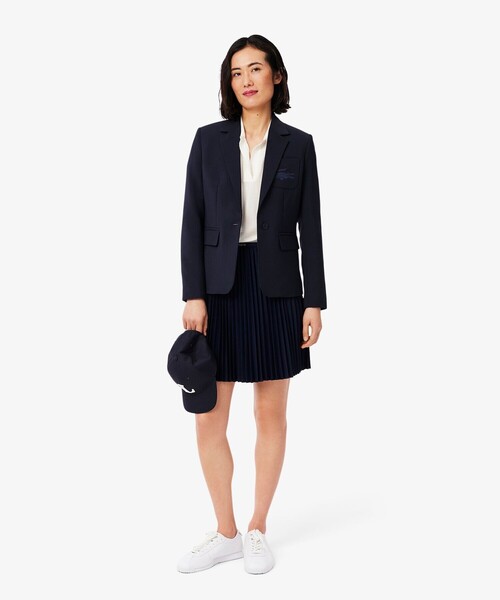 LACOSTE ポロシャツ ポロ サイドスリット スキッパーネック