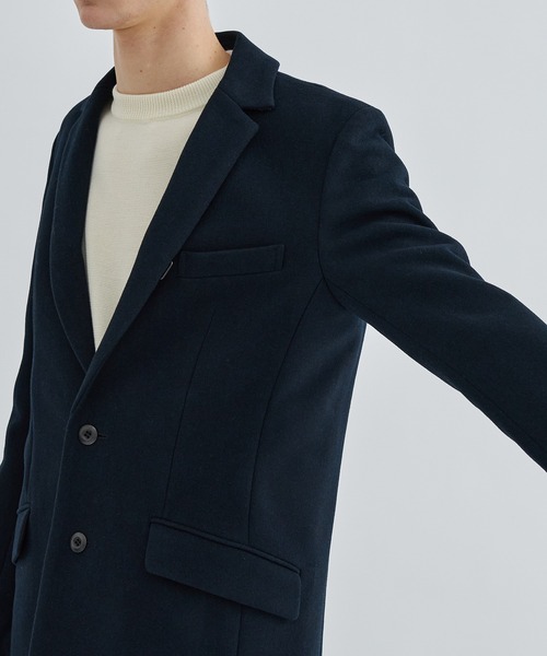 ATTACHMENT チェスターコート ATTACHMENT（アタッチメント） チェスターコート 2 グレー メンズ