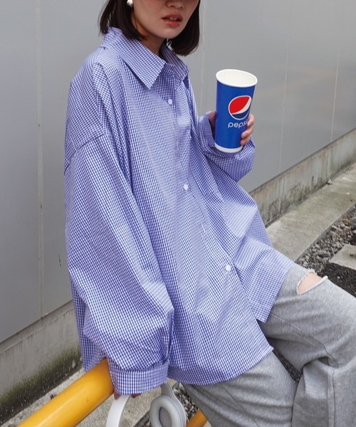ギンガムチェックシャツ ギンガムチェックブラウス ギンガムシャツ チェック柄シャツ 長袖シャツ 長袖ブラウス シャツブラウス リボンタイブラウス レデ ブラウス シャツ ギンガムチェックシャツ レディース : ZOZOTOWN