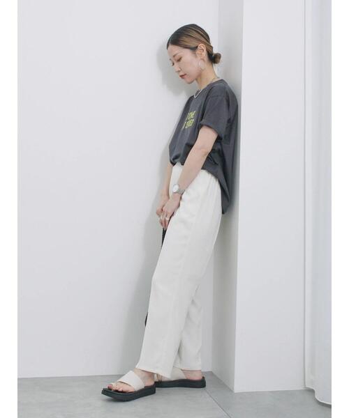 Samansa Mos2 blue（サマンサモスモスブルー） パンツ 「接触冷感