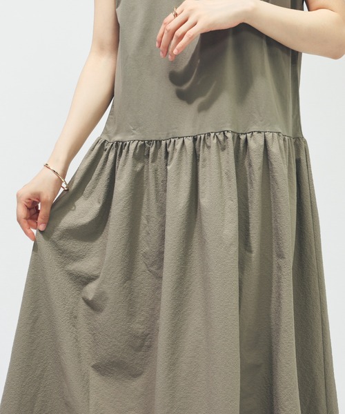 PUMA（プーマ） ドレス PUMA SUMMER ウーブンミックス ロングドレス_