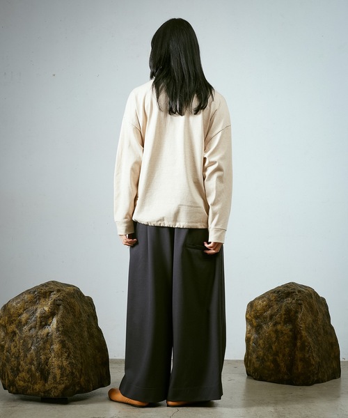 Dulcamara（ドゥルカマラ） tシャツ カンガルーポケットロンT メンズ