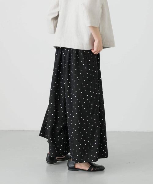 かぐれ　ドットギャザーパンツ かぐれ｜ドットギャザーパンツ | Rakuten Fashion(楽天