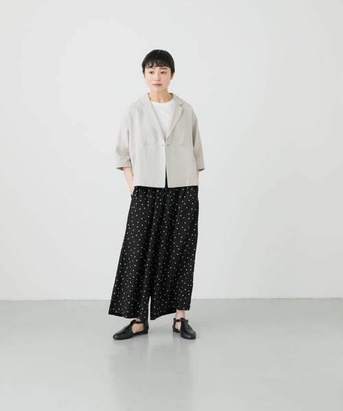 かぐれ パンツ ドットギャザーパンツ レディース : ZOZOTOWN
