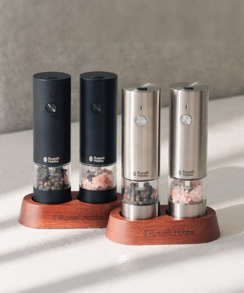 Russell Hobbs Salt & Pepper Mills セット RUSSELL HOBBS（ラッセルホブス） キッチン Russell Hobbs（ラッセル