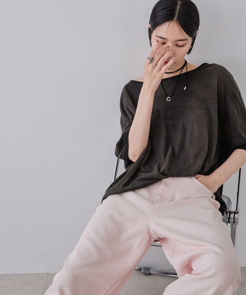 tシャツ シアーテンジクTEE SS/574919 レディース | JEANASIS | 07