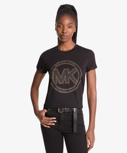 MICHAEL KORS（マイケルコース） tシャツ 半袖 ラインストーン MK