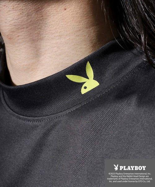 「PLAYBOY」 半袖Tシャツ M ブラック メンズ