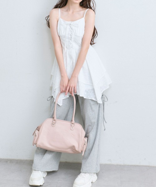 イレヘムコットンワンピース　新品 OLIVE des ワンピース イレヘムキャミチュニックワンピース