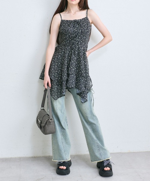 OLIVE des ワンピース イレヘムキャミチュニックワンピース