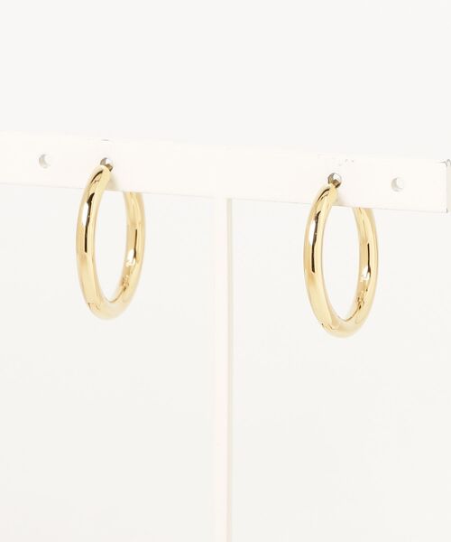 TOM WOOD（トムウッド） ピアス TOM WOOD Classic Hoops Medium Gold