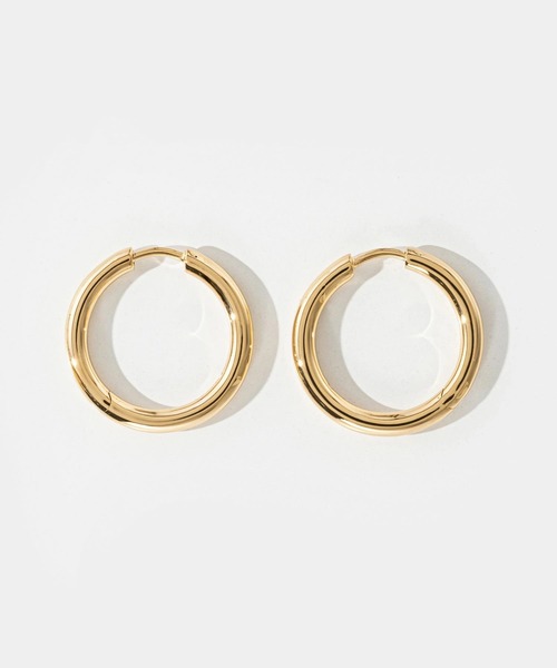 TOM WOOD（トムウッド） ピアス TOM WOOD Classic Hoops Medium Gold