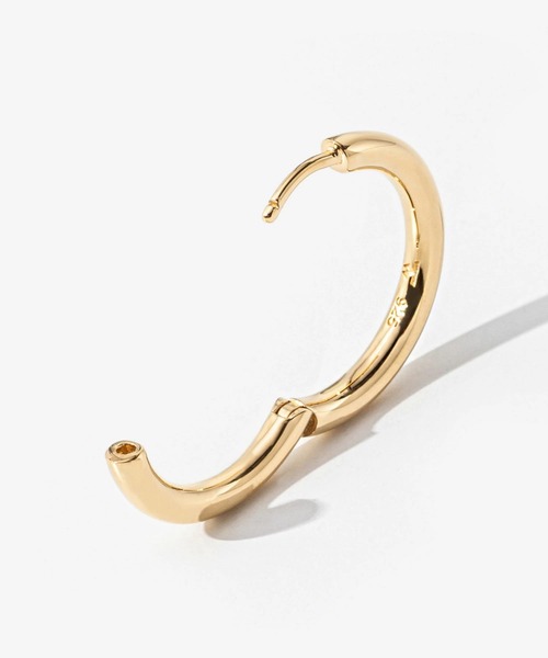 TOM WOOD（トムウッド） ピアス TOM WOOD Classic Hoops Medium Gold