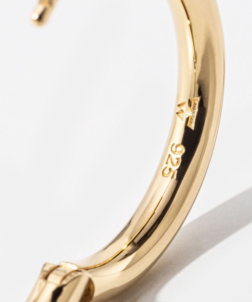 TOM WOOD（トムウッド） ピアス TOM WOOD Classic Hoops Medium Gold