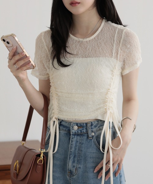 tシャツ アレンジドロストTシャツ レディース