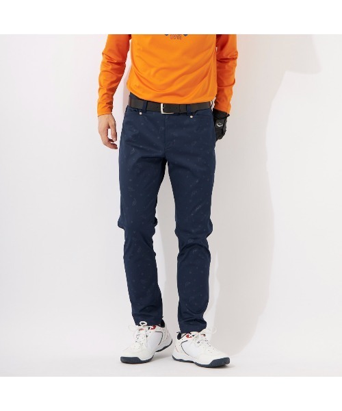 FILA GOLF フィラゴルフ パンツ ネイビー 大きいサイズ メンズ FILA GOLF ストレッチツイルテーパード