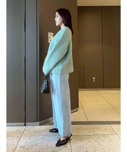 LAGUNAMOON（ラグナムーン） カーディガン 「WEB限定」ループヤーン