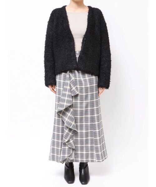 【新品、タグ付き】ループカーディガン　なぐもふうか 新品、タグ付き】ループカーディガン なぐもふうか - メルカリ