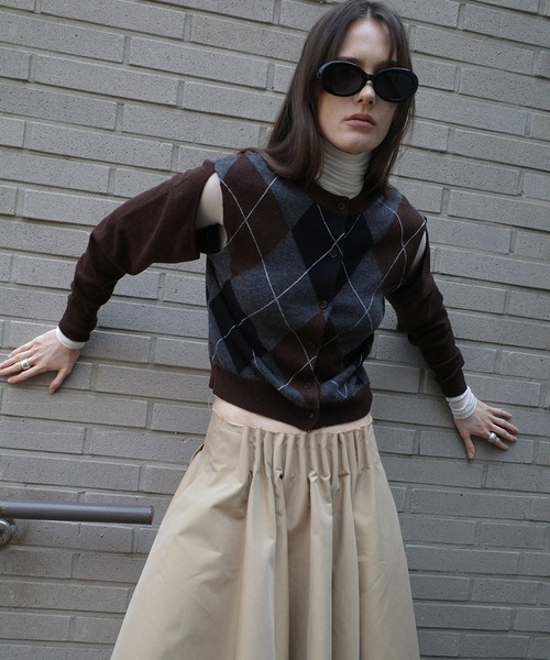 ニット セーター ARRANGE KNIT TOPS レディースの画像