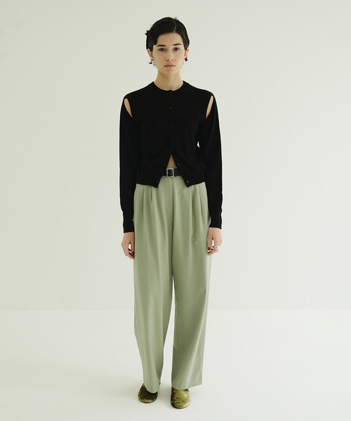 ニット セーター ARRANGE KNIT TOPS レディースの画像