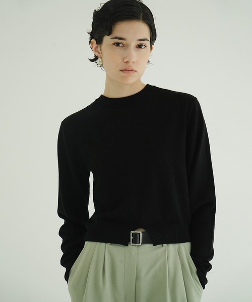 ニット セーター ARRANGE KNIT TOPS レディースの画像