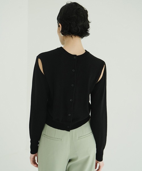 ニット セーター ARRANGE KNIT TOPS レディースの画像
