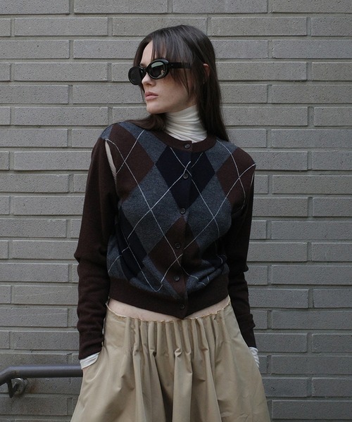 ニット セーター ARRANGE KNIT TOPS レディースの画像