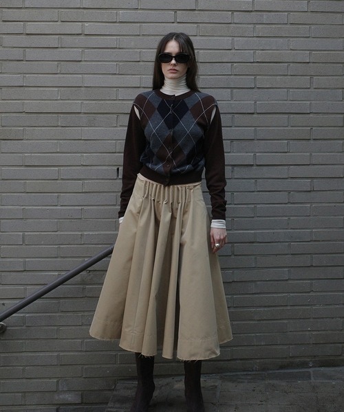 ニット セーター ARRANGE KNIT TOPS レディースの画像