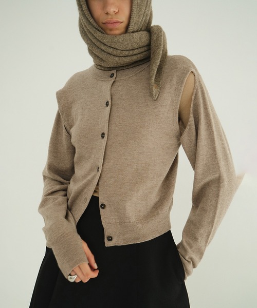 ニット セーター ARRANGE KNIT TOPS レディースの画像
