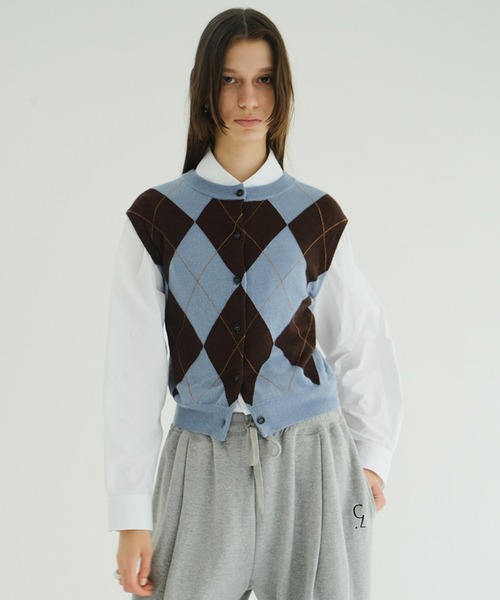 ニット セーター ARRANGE KNIT TOPS レディースの画像