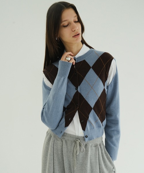 ニット セーター ARRANGE KNIT TOPS レディースの画像