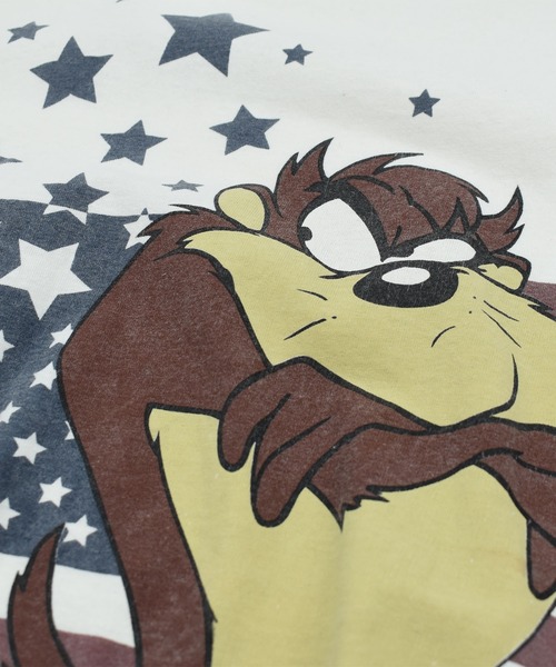 tシャツ 「USED」90's DELTA “TAZ” キャラクター Tシャツ メンズ