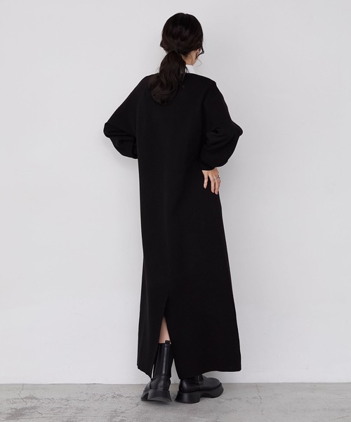 forksy.（フォルクシー） ワンピース 夏 「forksy.」バイカラー衿付き