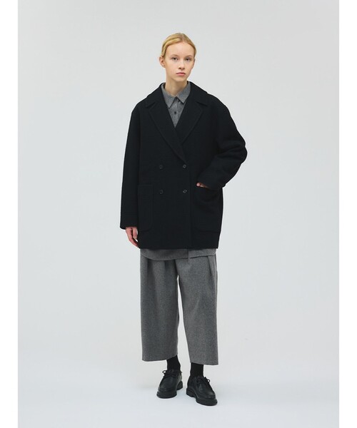 mizuiroind（ミズイロインド） パンツ タックワイドパンツ レディース