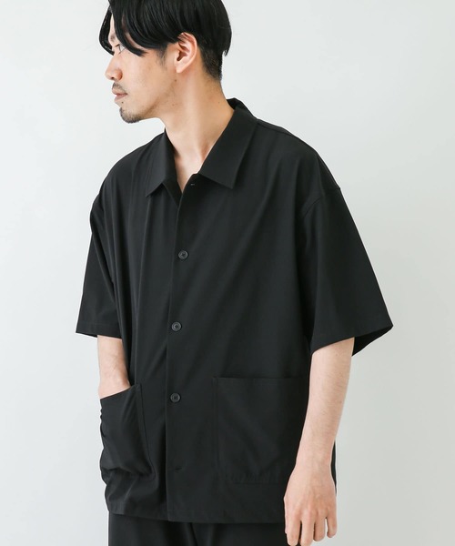 「URBAN RESEARCH Sonny Label」 半袖シャツ LARGE ブラック メンズ_画像9