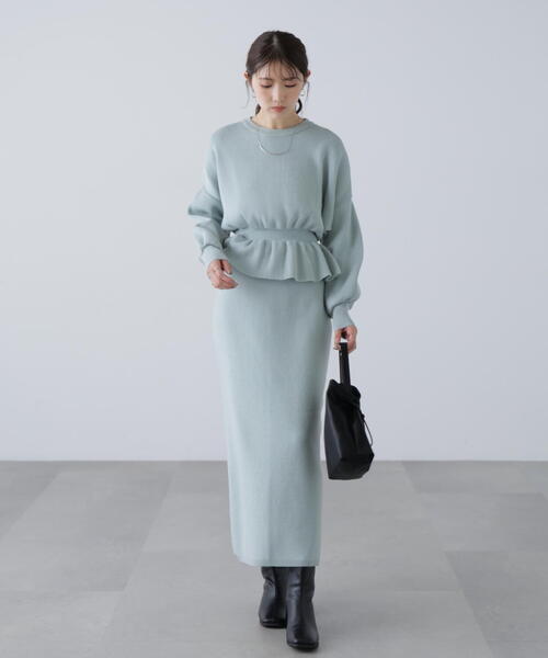 ペプラムニットセットアップのおすすめ人気商品一覧 通販 - Yahoo