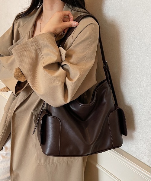 FREE STYLISTS ショルダーバッグ バッグ Y2K マルチポケットショルダー