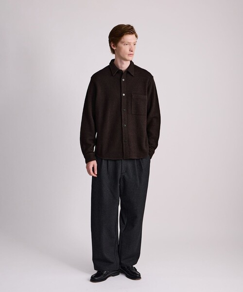 【極美品】Saturdays NYC　長袖シャツ　ブラック Saturdays NYC（サタデーズ ニューヨークシティ） シャツ Ryan Heavy