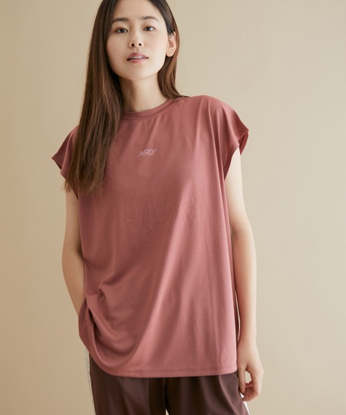「NERGY」 半袖Tシャツ FREE ピンク系その他 レディース_画像8