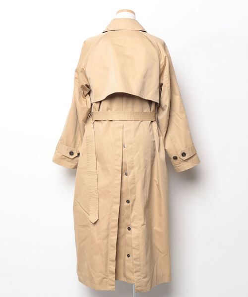 「Spick & Span」 トレンチコート 36 ブラウン レディース_画像2