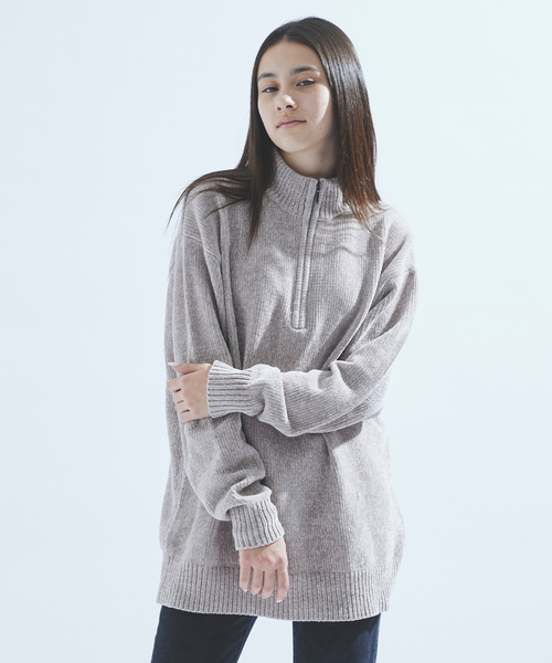 「417 EDIFICE」 長袖ニット MEDIUM ブルー メンズ_画像2