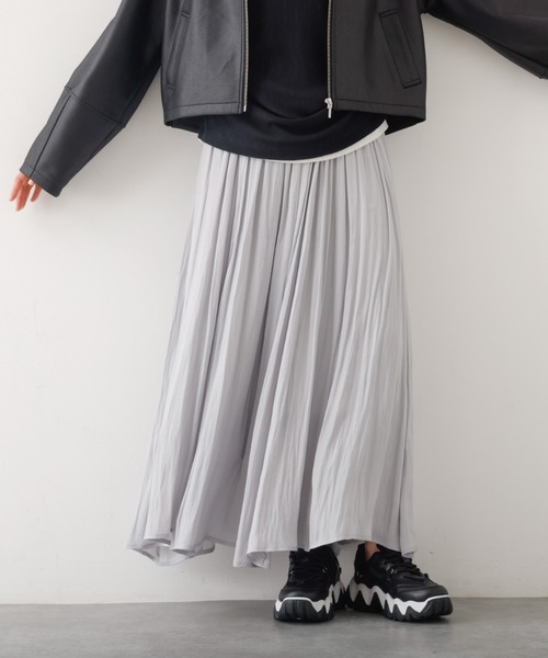 abahouse mavie（アバハウスマヴィ） スカート ヴィンテージサテン